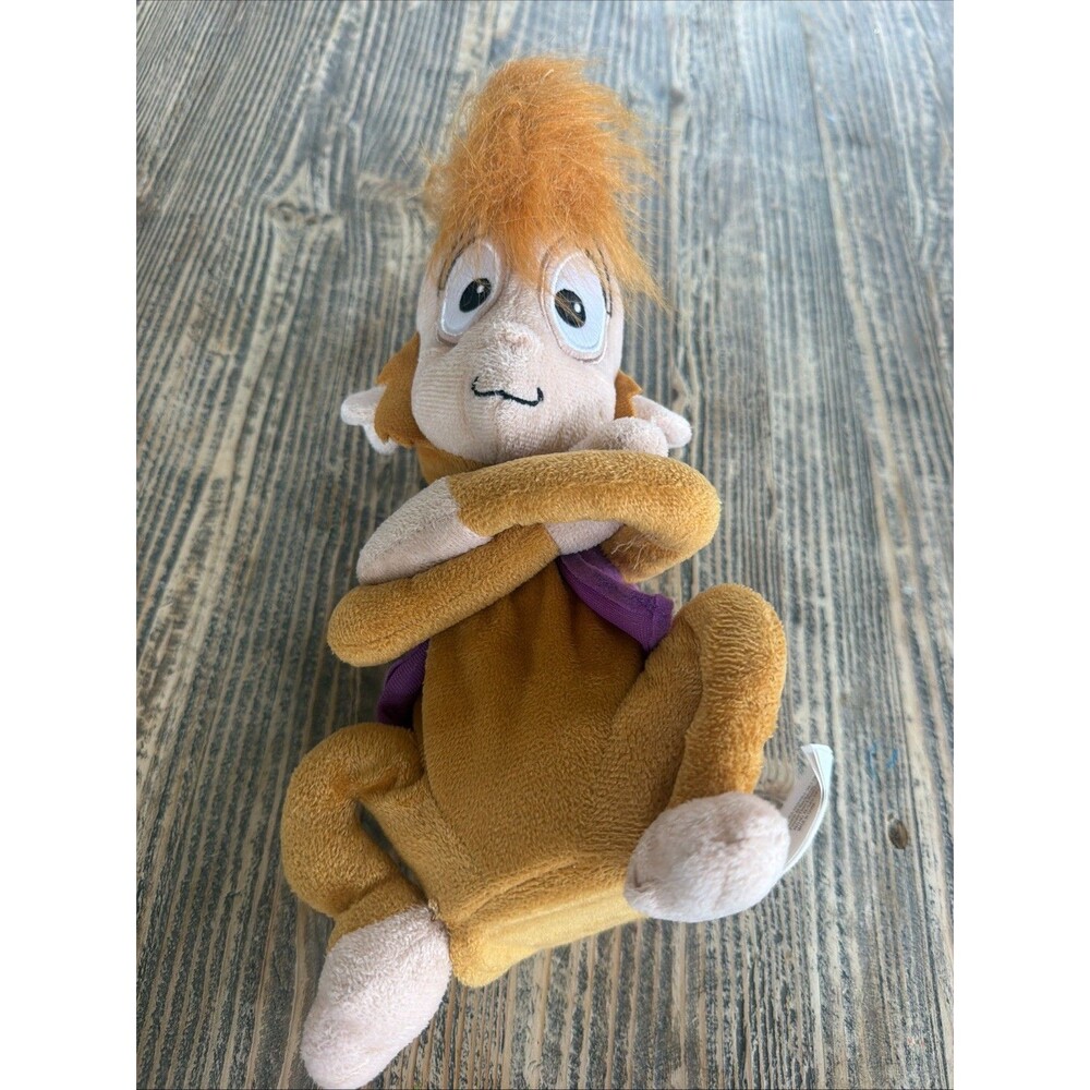 Disney Aladdin Abu Plush Electronic Chatterback Toy Tested And Works Great